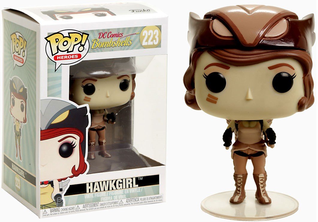 Funko Pop! Dc Heroes Bombshells Hawkgirl #223 (Sepia Tone)