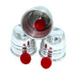 BrilliantMagic Magic Cups and Balls-Professional Performance Grade Polished Aluminum Cups and Knitted Balls Included