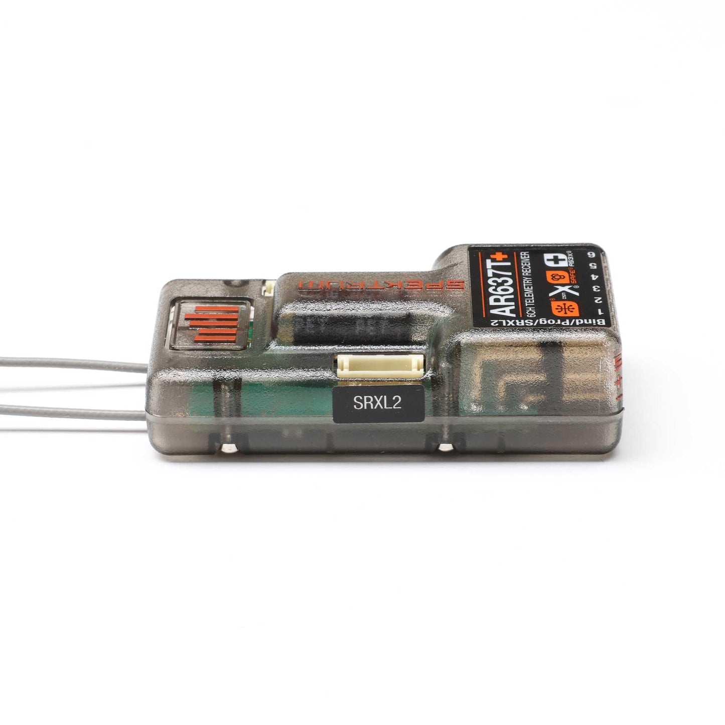 Spektrum AR637T+ 6 Channel AS3X+ & Safe Telemetry Receiver SPM-1032