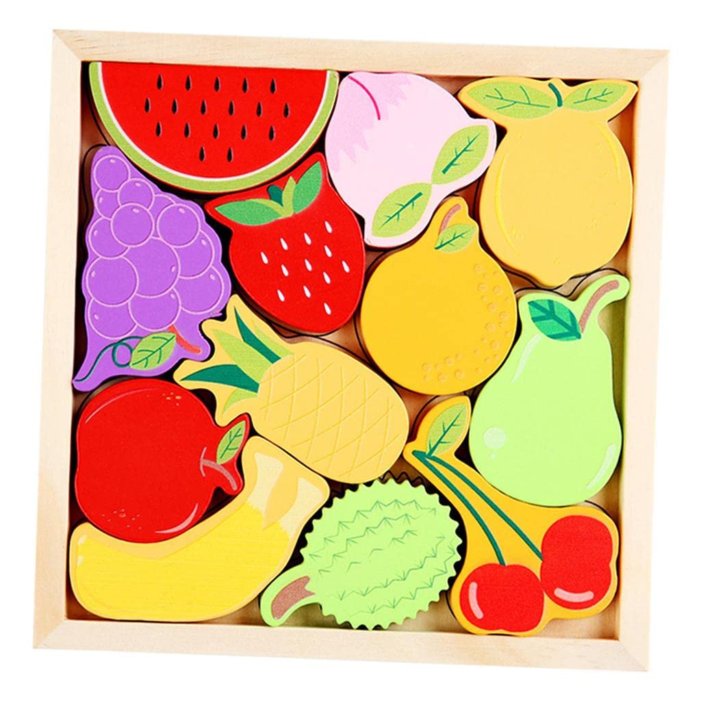 Jazzy Pearls Montessori 3D Puzzle Jigsaw PreSchool Toy Gifts For Children Toddlers Fruit|Toys & Hobbies | Educational | Other E