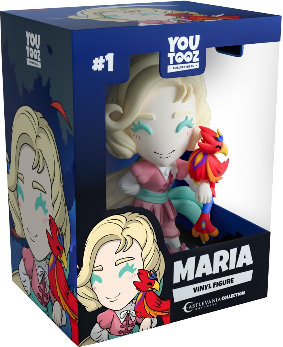 Youtooz Maria Castlevania Nocturne 4.6'', Maria Vinyl Figure, Collectible Maria Castlevania Nocturne By Youtooz Castlevania Nocturne Collection, Black, 810122546245