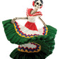 Day Of The Dead Dancing Senorita (H: 5.5'' X L: 6'' X W: 4.5'' & 2.25 Lbs)