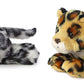 Aurora Bundle of 2 7.5 Floppy Beanbag Wildcat Stuffed Animals - large online retailer Jaguar & Snow Leopard