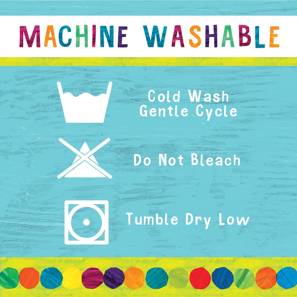 KIDS PREFERRED Eric Carle Very Hungry Caterpillar Cuteeze Extra Soft Plush Stuffed Animal Toy for Baby and Toddler Boys and Girl