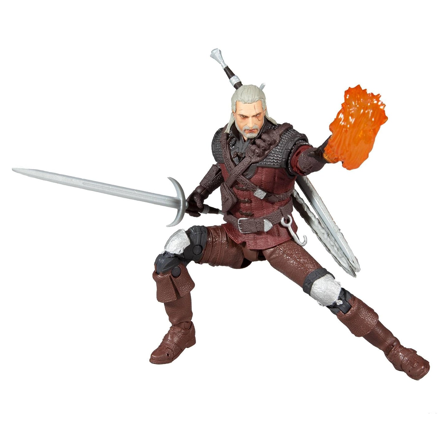 McFarlane Toys The Witcher Geralt of Rivia (Wolf protective covering) 7 Action Figure