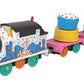 Thomas & Friends Motorized Toy Train, Wobbly Cake Thomas Engine With Cargo Cars & Pieces For Pretend Play Preschool Kids Ages 3+ Years