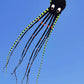APZ Sky Visitor 3D 26ft Ultra Large & Fun Octopus Foil Kite with Handle & Line, Giant Kite for Adults and Kids, Boys Girls, Beac