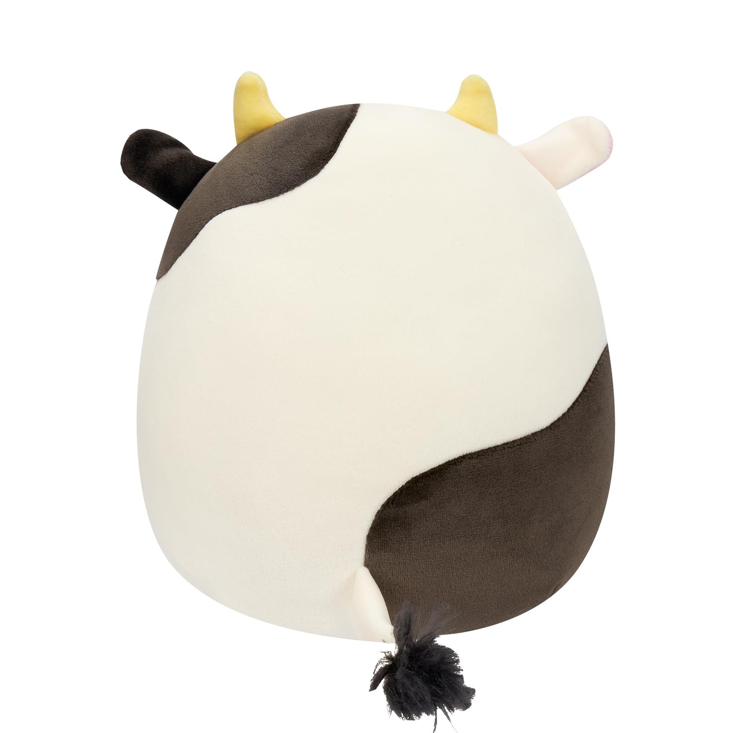 Squishmallows 7.5-Inch Connor the Black and White Cow Plush Toy, Multicolor, Model SQCR05373, Made of Soft Polyester