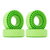 Injora 4Pcs Silicone Rubber Insert Foam For 132-134Mm (5.25'' Od) 2.2'' Tires(Green)
