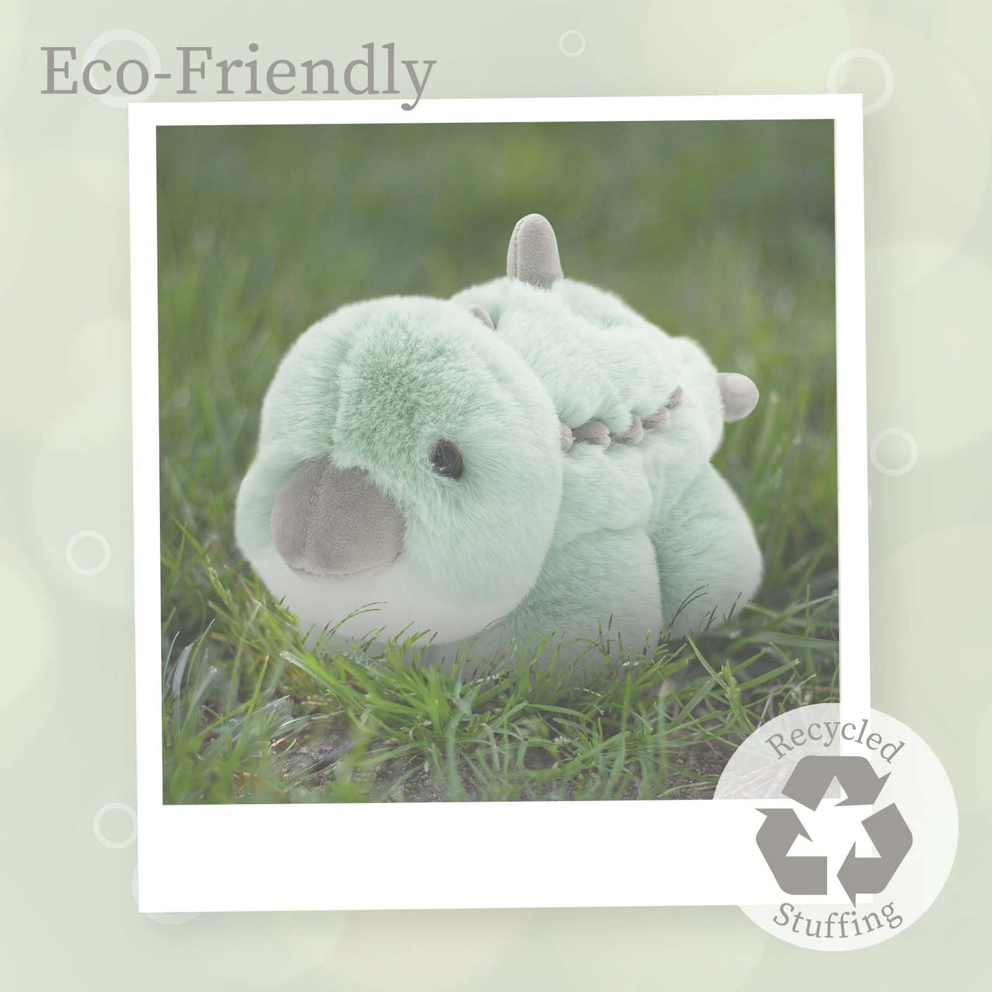 World's Softest Plush Small Green Baby Ankylosaurus Stuffed Animal - Soft, Huggable Dinosaur Toy for Kids, Model WS01599-0008