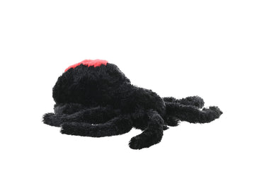 Wild Republic Redback Spider, Cuddlekins, Stuffed Animal, 12 inches, Gift for Kids, Plush Toy, Fill is Spun Recycled Water Bottl