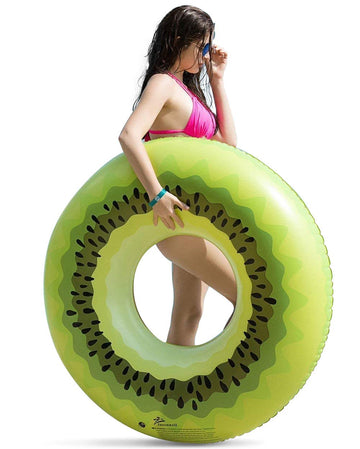 Jasonwell Giant Kiwi Pool Party Float Inflatable Pool Floats Tube Rafts With Fast Valves Summer Beach Swimming Pool Lounge Decorations Toys For Adults & Kids