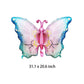 3 Pcs Butterfly Balloons Party Decorations Pink Blue Butterfly Foil Mylar Balloons Butterfly Themed Party For Wedding Baby Showe