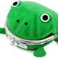Bestmaple Frog Wallet Anime Cartoon Wallet Coin Purse Manga Flannel Wallet Cute Funny Plush Toy (Anime Frog)