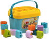 Longmire Plastic Baby And Toddler Baby FirstS Building Blocks Shape Sorter Colors Abcd Shape Toys For 1 Year Old Girl (Multi Co