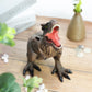 Massjoy Resin Brown Dinosaur T-Rex Piggy Bank, Boy Birthday Present.
