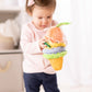 Melissa & Doug Ice Cream Take-Along Clip-On Infant Toy With Sound And Vibration