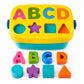 Pari online mart Babys First Educational Shape Sorting Blocks Toys | 16 Pcs ABCD Learning Blocks & Shape Sorter | Educational L