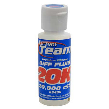 Team Associated 5456 Premium Silicone Differential Fluid, 20000CST