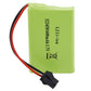 Blomiky 2 Pack 3.7V 600mAh Lithium Rechargeable Battery and 2 USB Charger Cable Compatible with Some Remote Control Robot Dog K9
