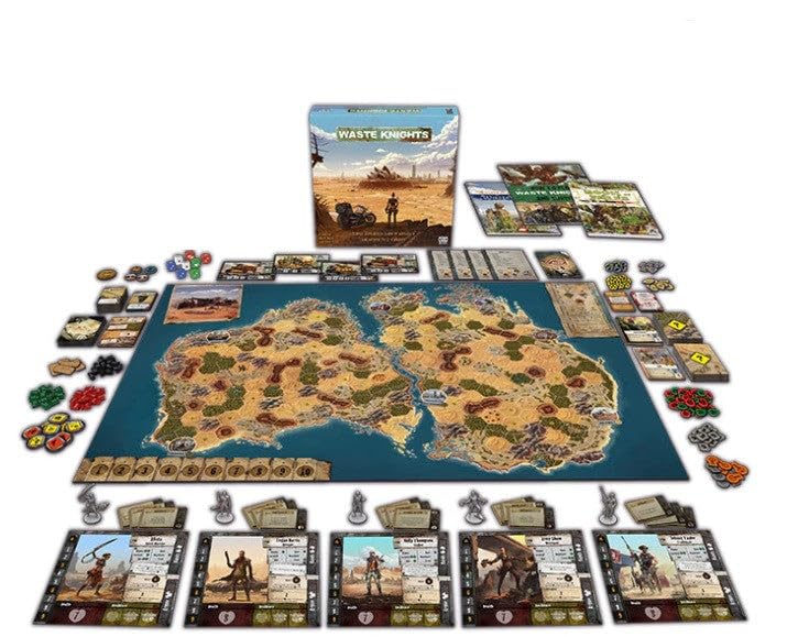 Waste Knights – A Board Game By Ares Games 1-4 Players – Board Games For Family 45-180 Mins Of Gameplay – Games For Family Game Night – For Kids And Teens Ages 14+, (En_Wk2)