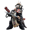 Beerise Joytoy 1/18 Action Figures - Warhammer 40,000 Black Templars Marshal Baldeckrath - 5,Classic Character,Collectible,Age 1