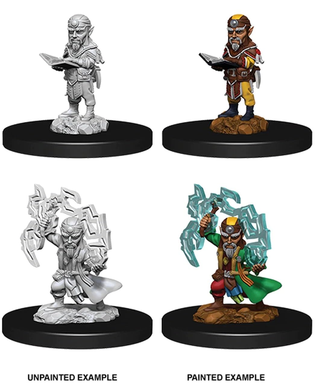 Deep Cuts Pathfinder Unpainted Miniatures: Wave 9: Gnome Male Sorcerer
