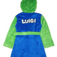Super Mario Little/Big Boys' Soft Hooded Fleece Sleepwear Bathrobe - Plush Robe For Kids, Luigi, 10/12