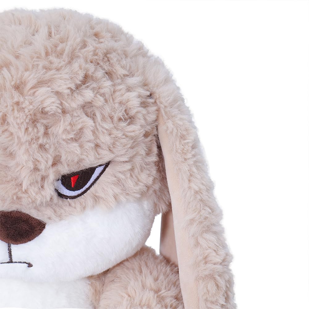 ZEIO 16.5  Soft Plush Bunny - Cute Plush Animals for Kids - Perfect Birthday for Boys and Girls -Huggable Brown Rabbit Plushie