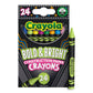 CONSTRUCTION PAPER CRAYONS 24/PK