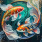 Tulip N Turtle Fish Diy Acrylic Paint By Number Kit For Adults Beginner Canvas Painting By Number Acrylic Painting. Wall Decorat
