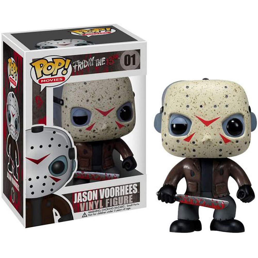 Jason Voorhees: Fun Ko Pop! Movies Vinyl Figure & 1 Compatible Graphic Protector Bundle (001-02292 - B)