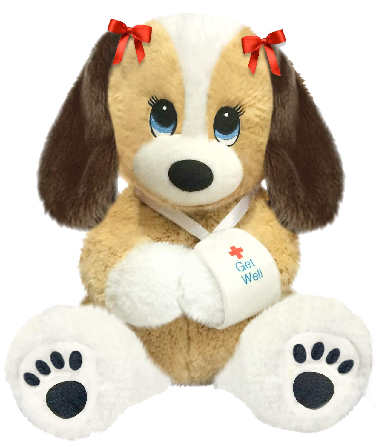 First & Main 13' Melancholy Melanie Puppy Dog, Multicolor