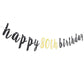 Lingteer Happy 80Th Birthday Party Decorations,80Th Birthday Glitter Garland Banner - Cheers To Eighty Years Old Bday Party Backdrop Decoration Sign.