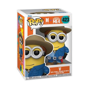 Funko POP! Collectible Vinyl Figure - Minions X BTS V - Multicolor - Model 85969 - Perfect Gift for Kids & Adults, Music & Movie Fans