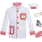 Davsolly Career Day Costume For Kids Chef Costume For Boys Girls Cooking Play Halloween 100Th Day Of School