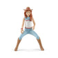 Schleich Horse Club, Horse Toys For Girls And Boys, Hannah'S Western Riding Horse Set With Rider And Horse Toy, 12 Pieces, Ages 5+