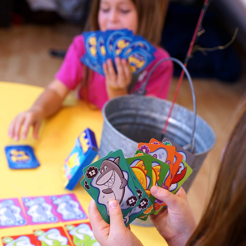 Continuum Games Go Fish Classic Card Game for Children Age 3+, Blue, Cardstock, Model CG1606