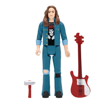 Super7 Cliff Burton Cliff 'Em All - 3.75' Action Figure With Accessories Heavy Metal Collectibles And Retro Toys