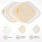 Aboofx Microwave Flower Press Kit - 6.3"x6.3", White, Fast Pressing for DIY Arts & Crafts, Ideal Gift