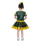 Modern Hero Green Bay Packers Girl'S Nfl Mvp Tailgate Tutu Dress Costume, Size Large