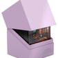 Ultimate Guard Boulder Solid 100+, Deck Case For 100 Double-Sleeved Tcg Cards, Light Lavender, Secure & Durable Storage For Trad