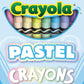 Crayola Pastel Crayons (24 Ct), Specialty Crayons For Kids, Art Supplies, Pair With Coloring Books, Gift For Kids, Ages 3, 4, 5