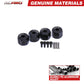 RCAWD for UTB18 Capra 12mm Wheel Hex Hub Adaptor Upgrades H12*10mm Parts # AXI212015, for Axial 1/18#AXI01002 Black