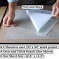 Preserve 5 X 1000 Piece Puzzle Clear Glue Sheets Adhesive Saver Peel and Stick Extra Large Thick No Mess with Hanging Tabs for P