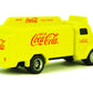 1947 Coca Cola Delivery Bottle Truck Yellow 1/87 Diecast Model by Motorcity Classics