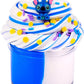 Christmas Blue Butter Slime for Girls Super Soft and Non Sticky Slime Scented Slime Party Favors(7OZ 200ML)