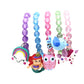 Wingchold 5pc Mermaid Bracelet, Unicorn Bracelet, Little Girl Animal Bracelets, Teens Kids Owl Pendant Beaded Bracelet Girl Part