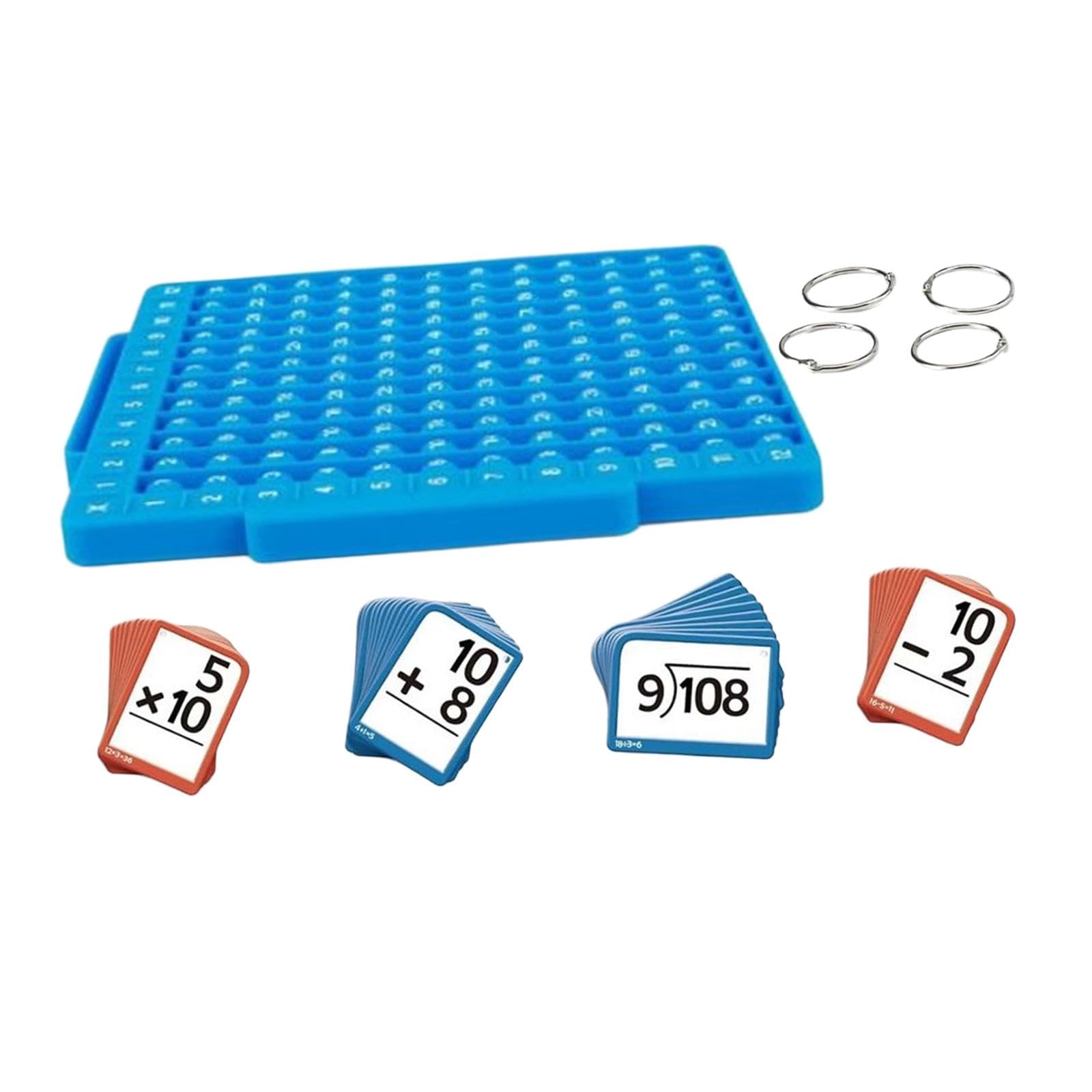 Heavenglow Multiplication Flash Cards Times Table Manipulatives For 3 Years And Up Kids|Toys & Hobbies|Educational|Mathematics|1