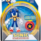 Sonic The Hedgehog 4 Articulated Action Figure Collection (Choose Figure) (Sonic with Star Spring)